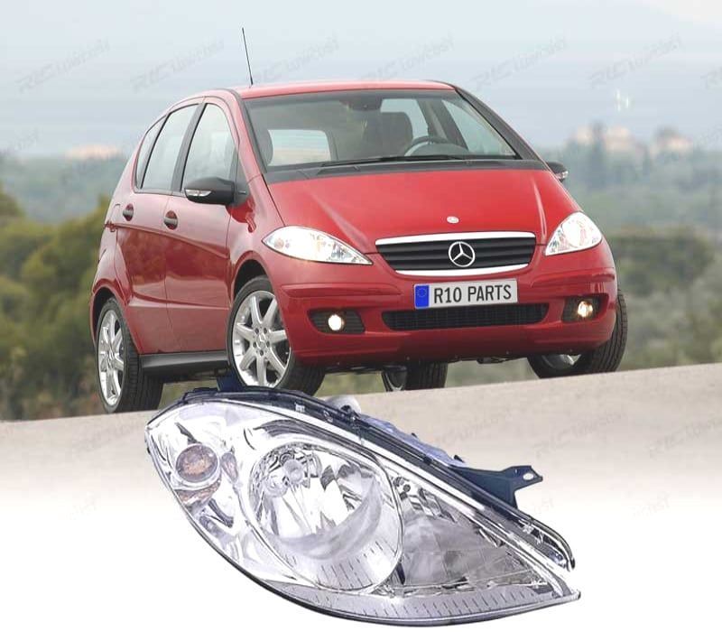 FARÓL OPTICA DIREITA H7-H7 MERCEDES CLASSE A W169 04-08