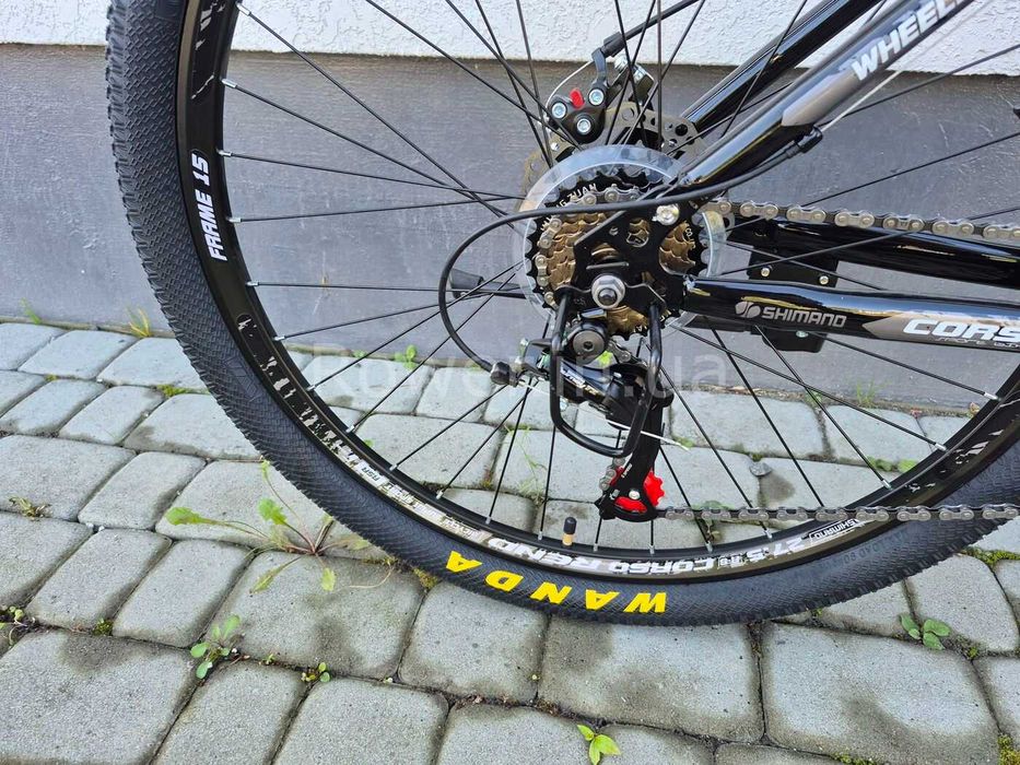 Велосипед S двопідвіс Corso Rend 27.5 RD-75590 рама-15" black