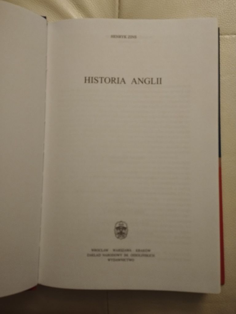 Zins historia Anglii