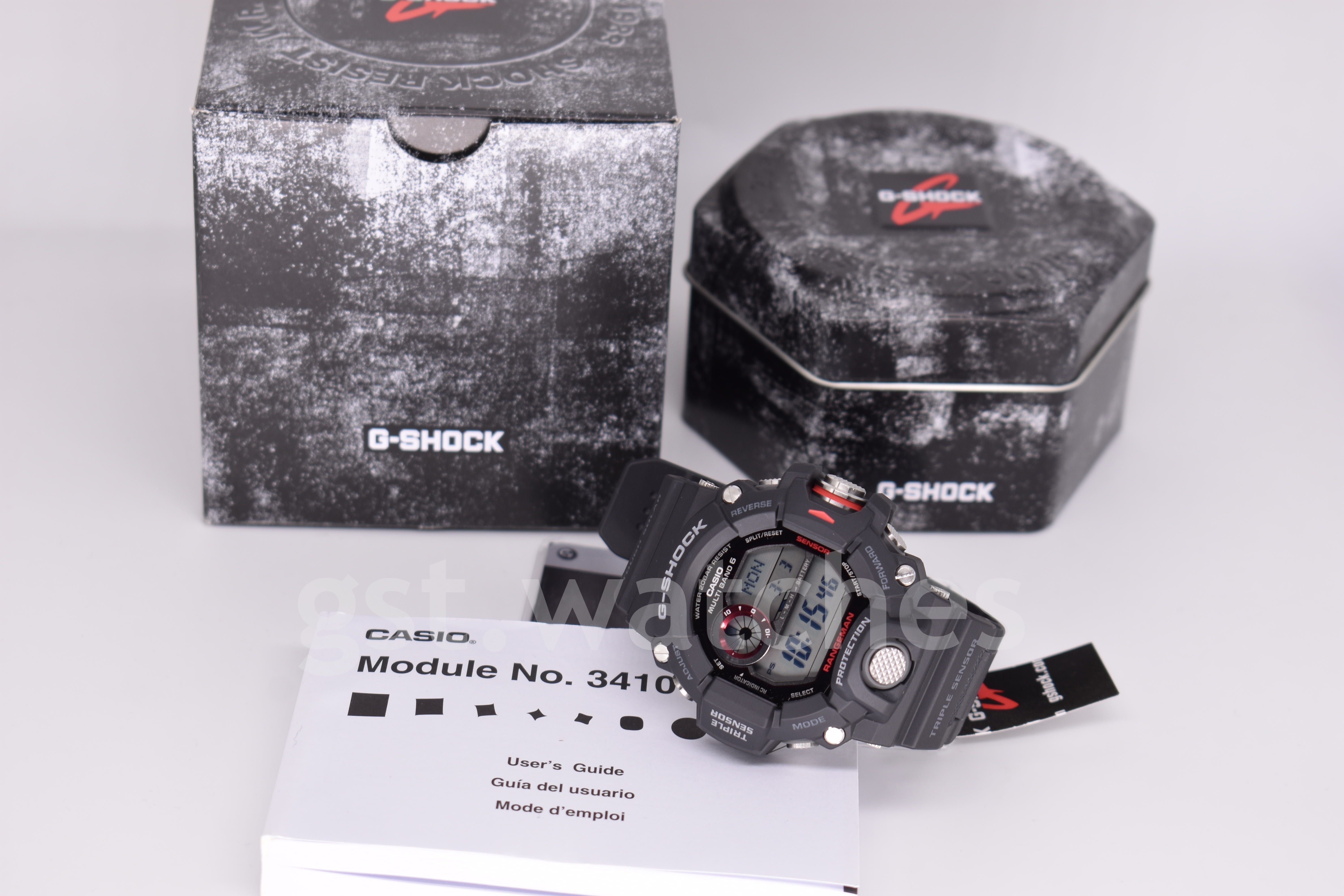 Casio G-Shock GW-9400-1 NEW ORIGINAL | Solar | Triple Sensor