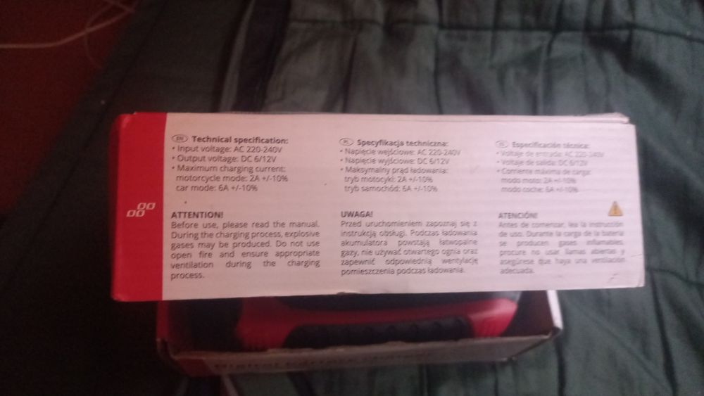 Продам зарядний пристрій 6-12В