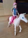 Lalka Barbie z koniem
