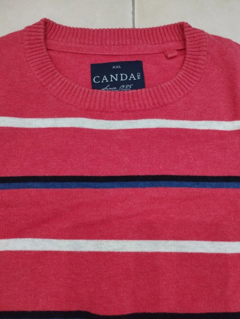 Camisola Vermelha Riscas C&A