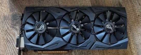 Karta graficzna ASUS RX480 8GB STRIX sprawna