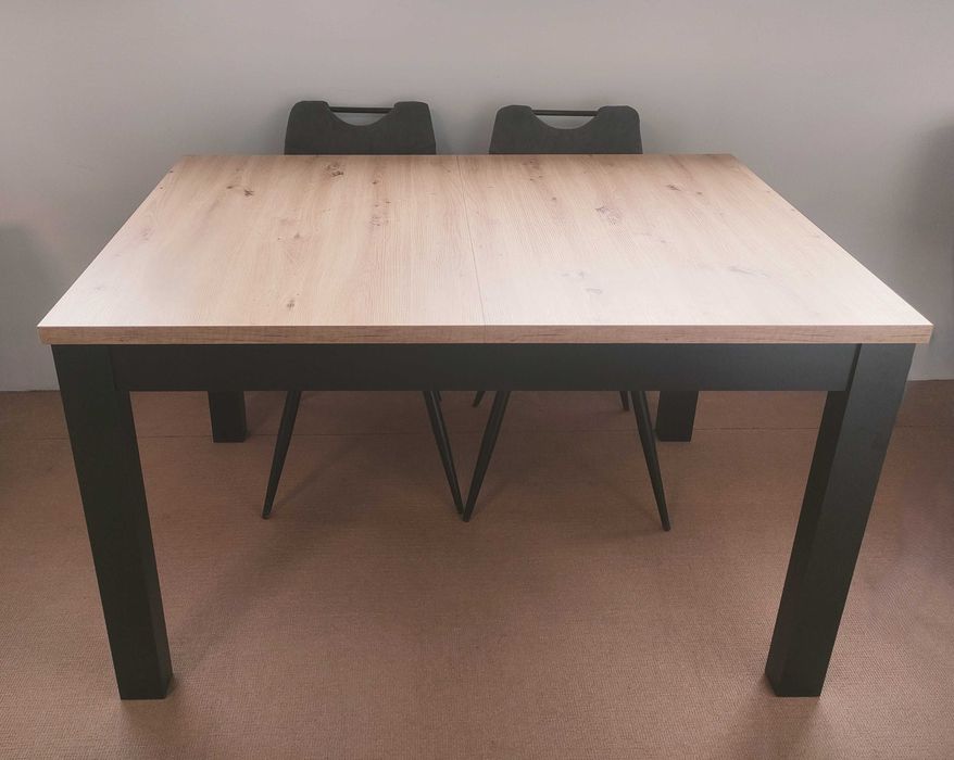 BLACK RED WHITE stół rozkładany MAREN - Promocja !!!