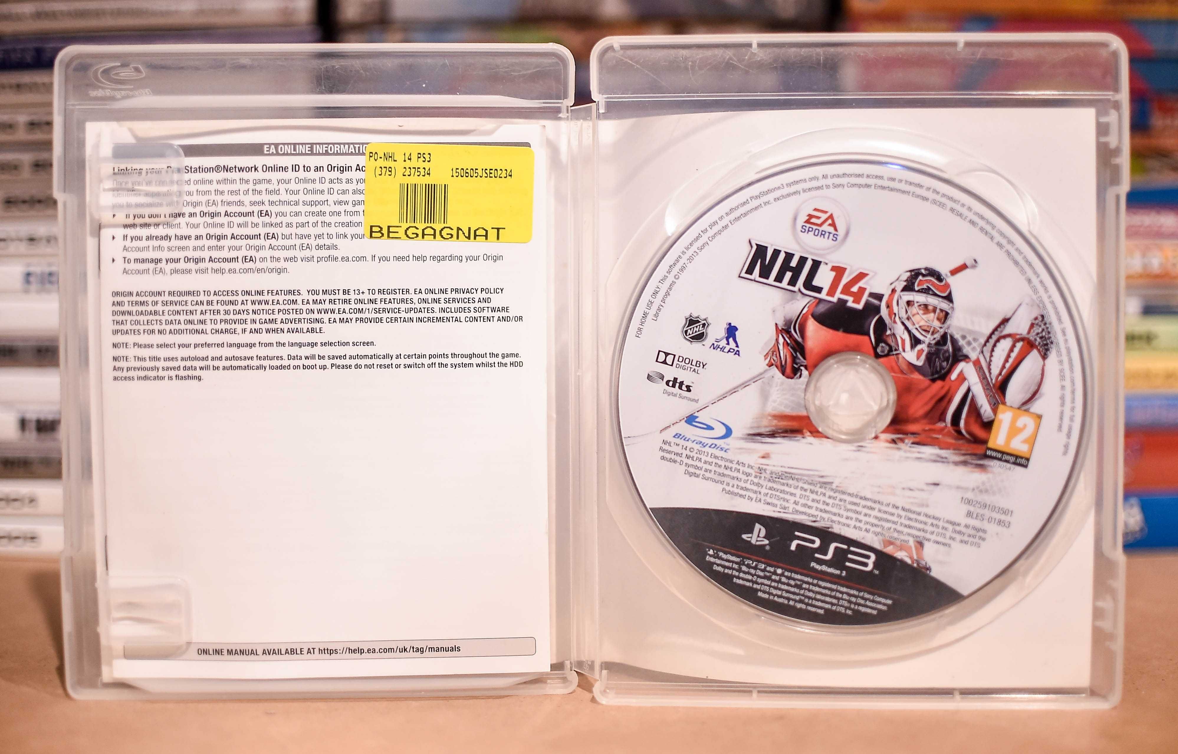 PS3 # NHL 14 . ..