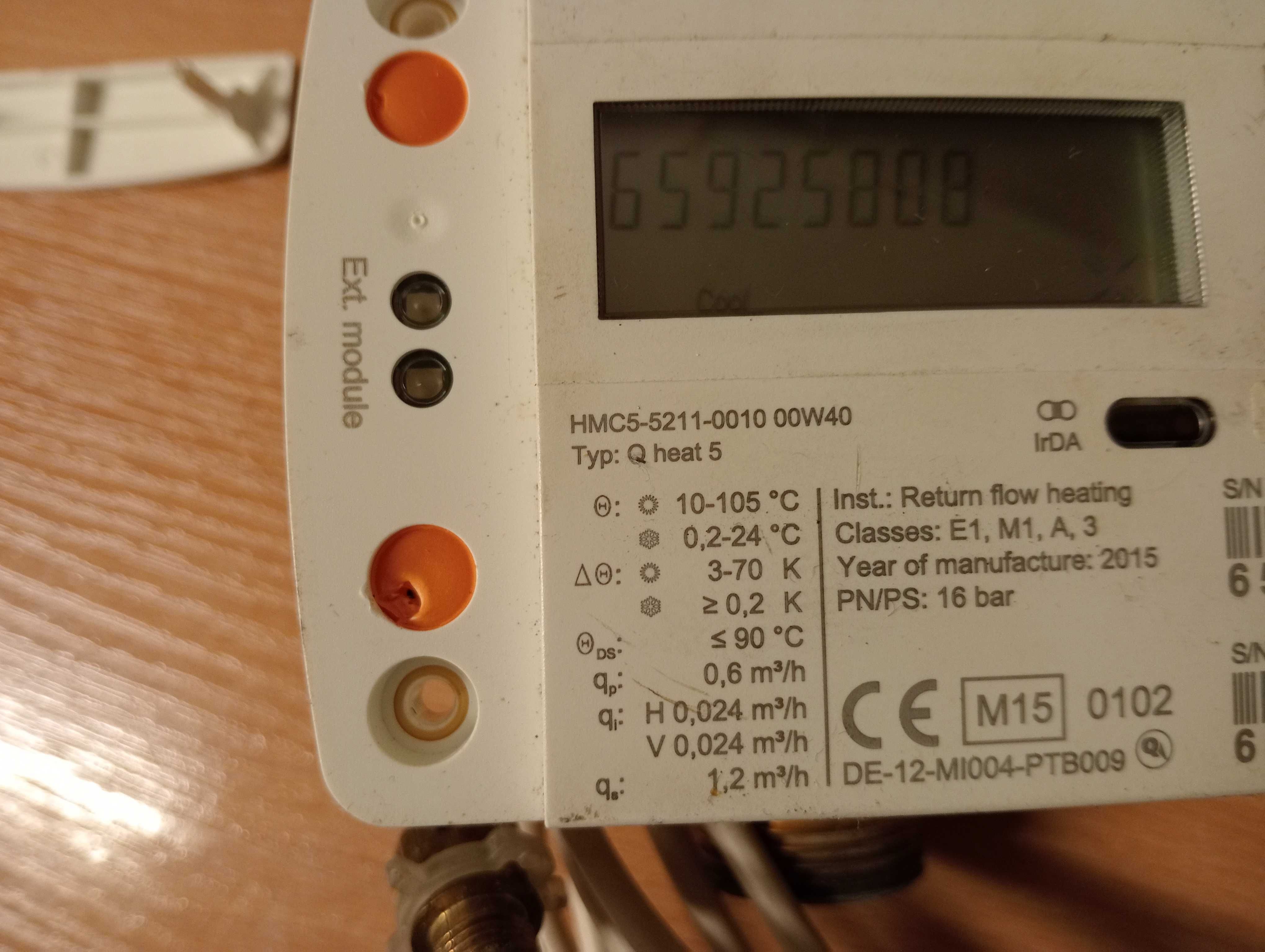 Cieplomierz Bmeters Hydrocal