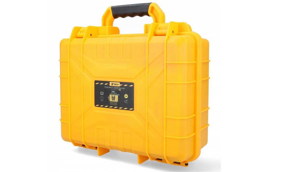 Nowa POZIOMICA LASEROWA XTECH 360° Laser Krzyżowy 4D Gwarancja FV