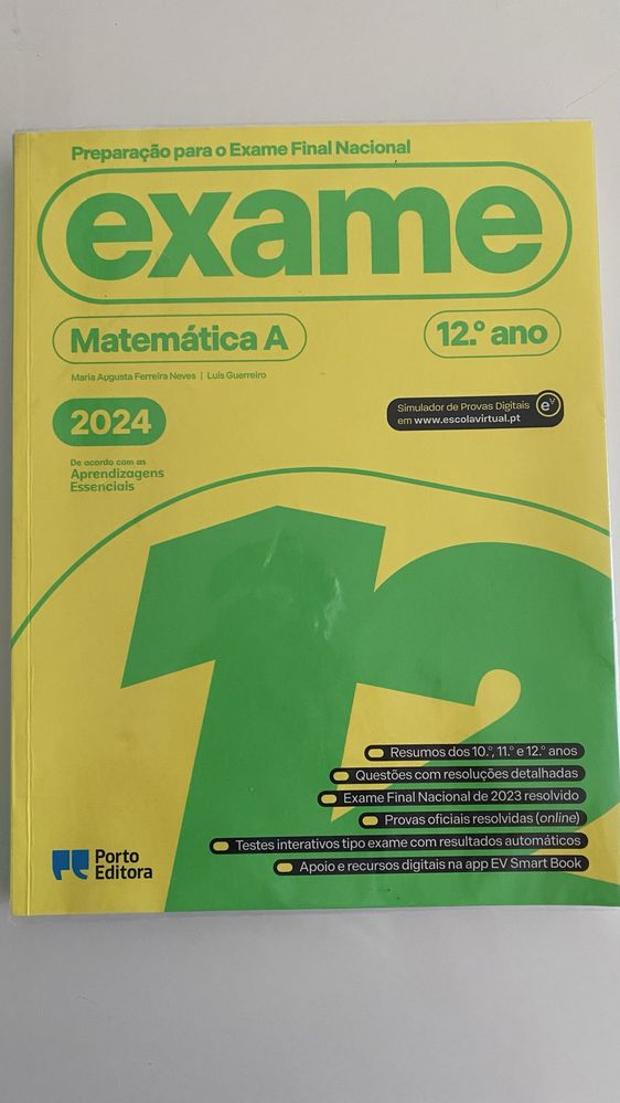 Preparação Exame - Matematica A
