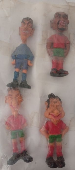 Colecção jogadores da bola vintage