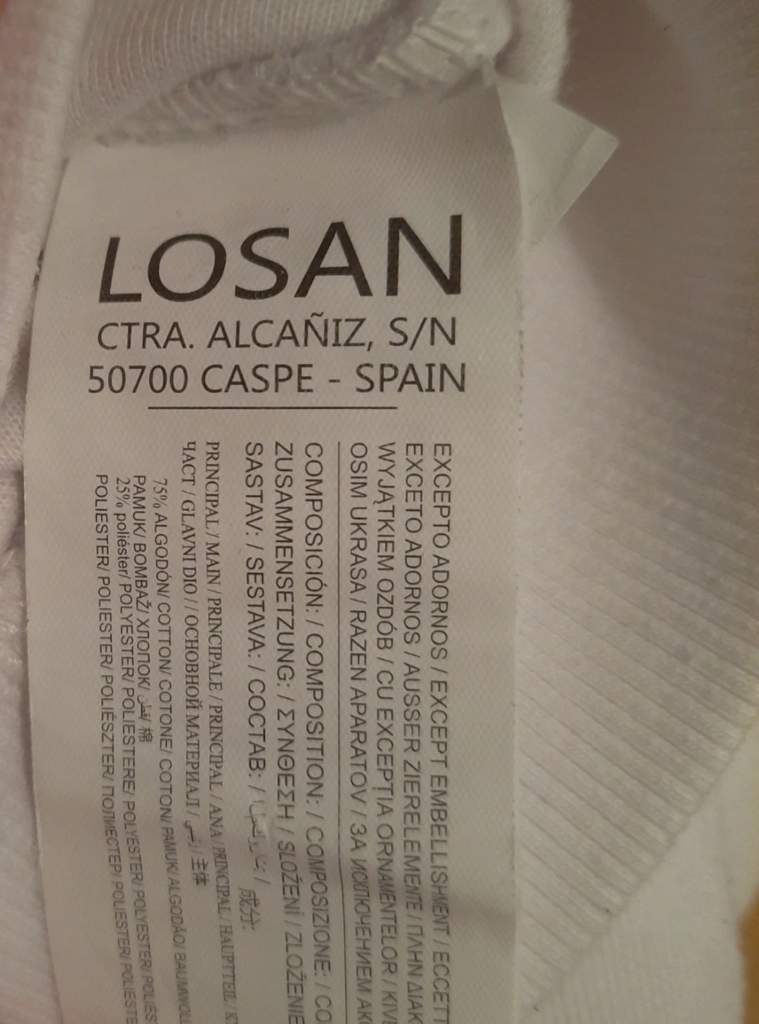 Sweat losan para criança