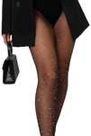 Rajstopy DOLLSKILL diamenciki goth kabaretki killstar