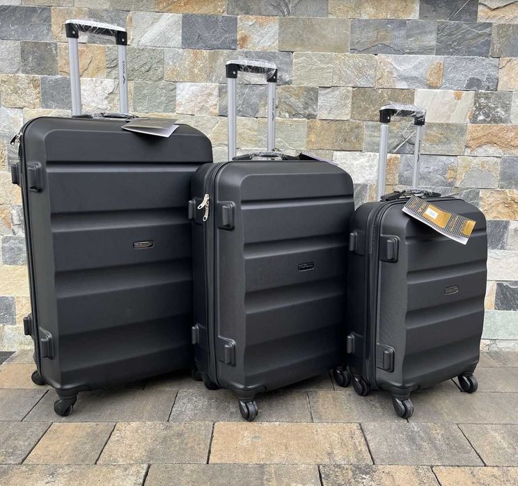 Сумка Валіза для подорожей Чемодан Wings AT01 помаранчевий Вінгс