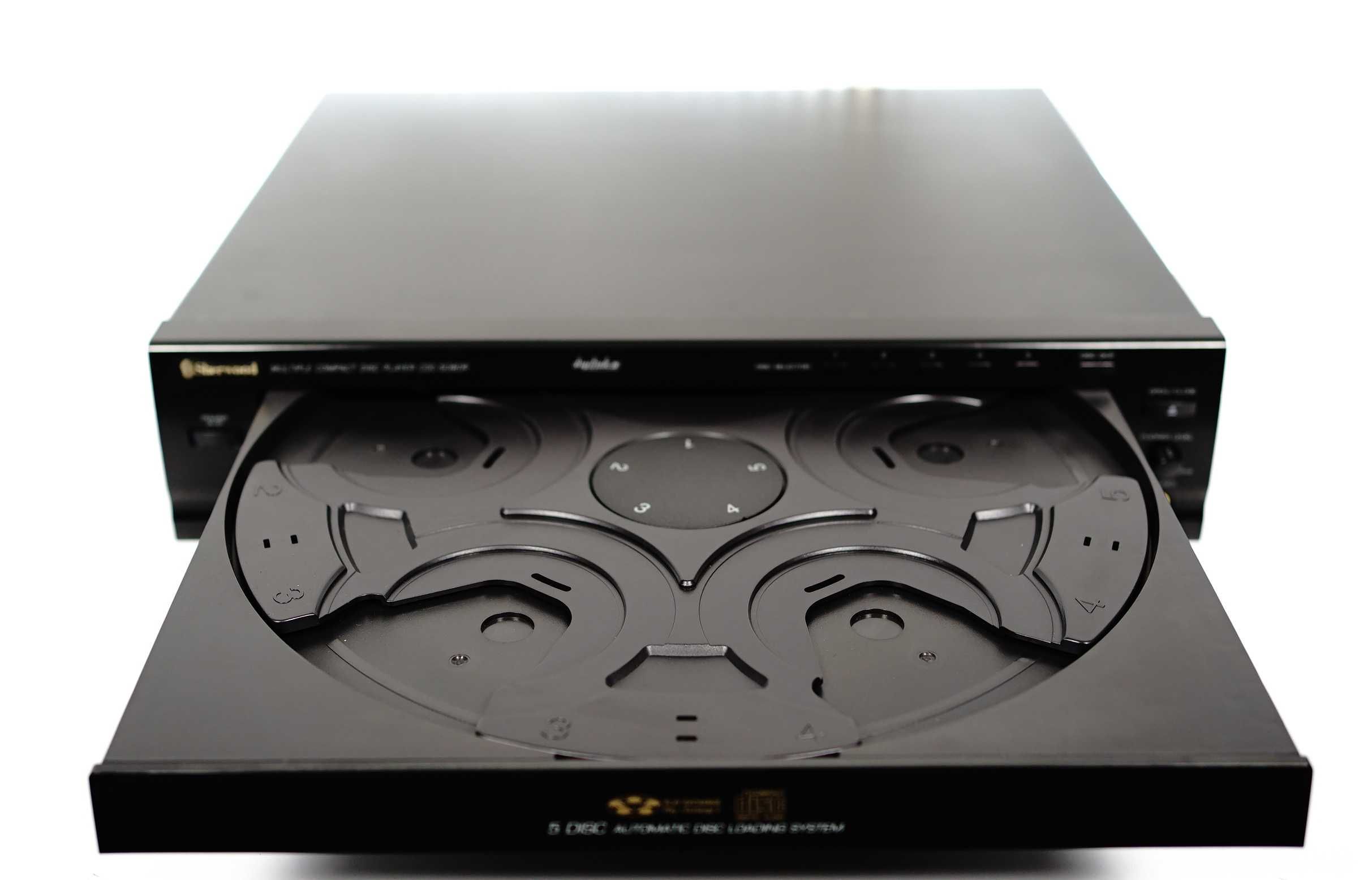 Zmieniarka na 5 płyt CD Sherwood CDC-8050R DAC 1-bit Odtwarzacz