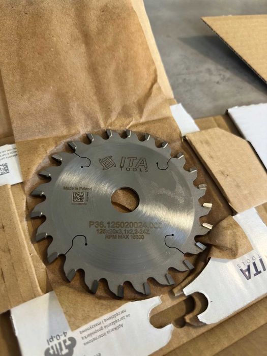 Пильні диски для форматних станків, дискові пили, підрізні пили