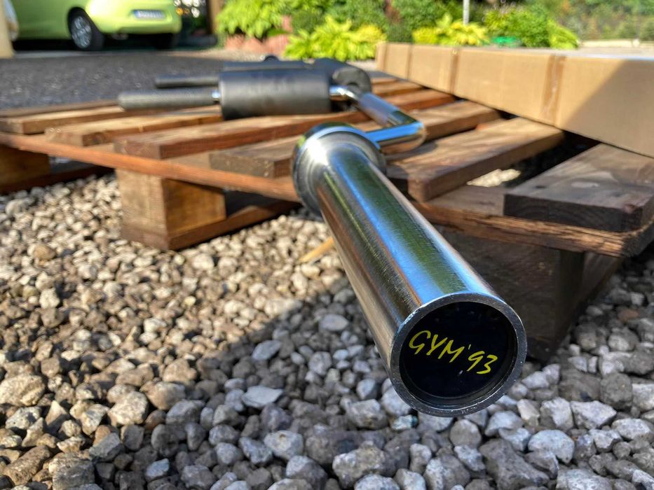 Squat bar Safe Gryf Olimpijski do Przysiadów 51 FI NOWE Siłownia Gryfy