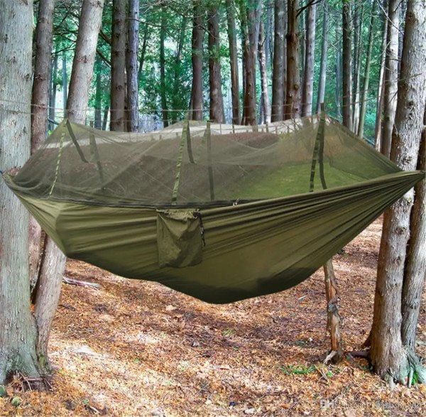 Гамак з москитною сіткою Підвісний гамак спальний мішок