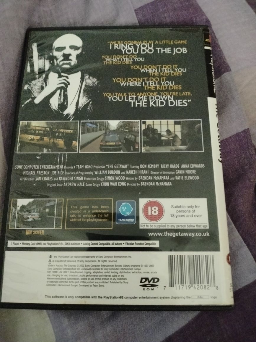 The getaway PlayStation 2