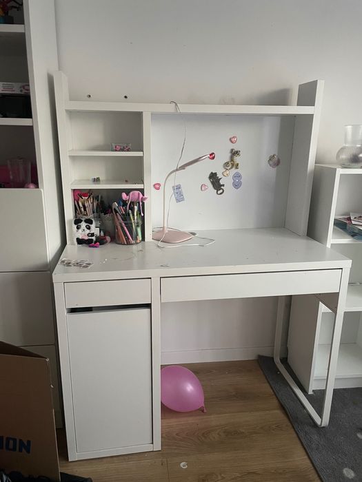 Biurko Ikea plus nadstawka