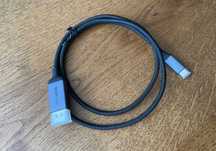 Kabel przejściówka z USB-C na DP DisplayPort adapter konwerter 1 metr
