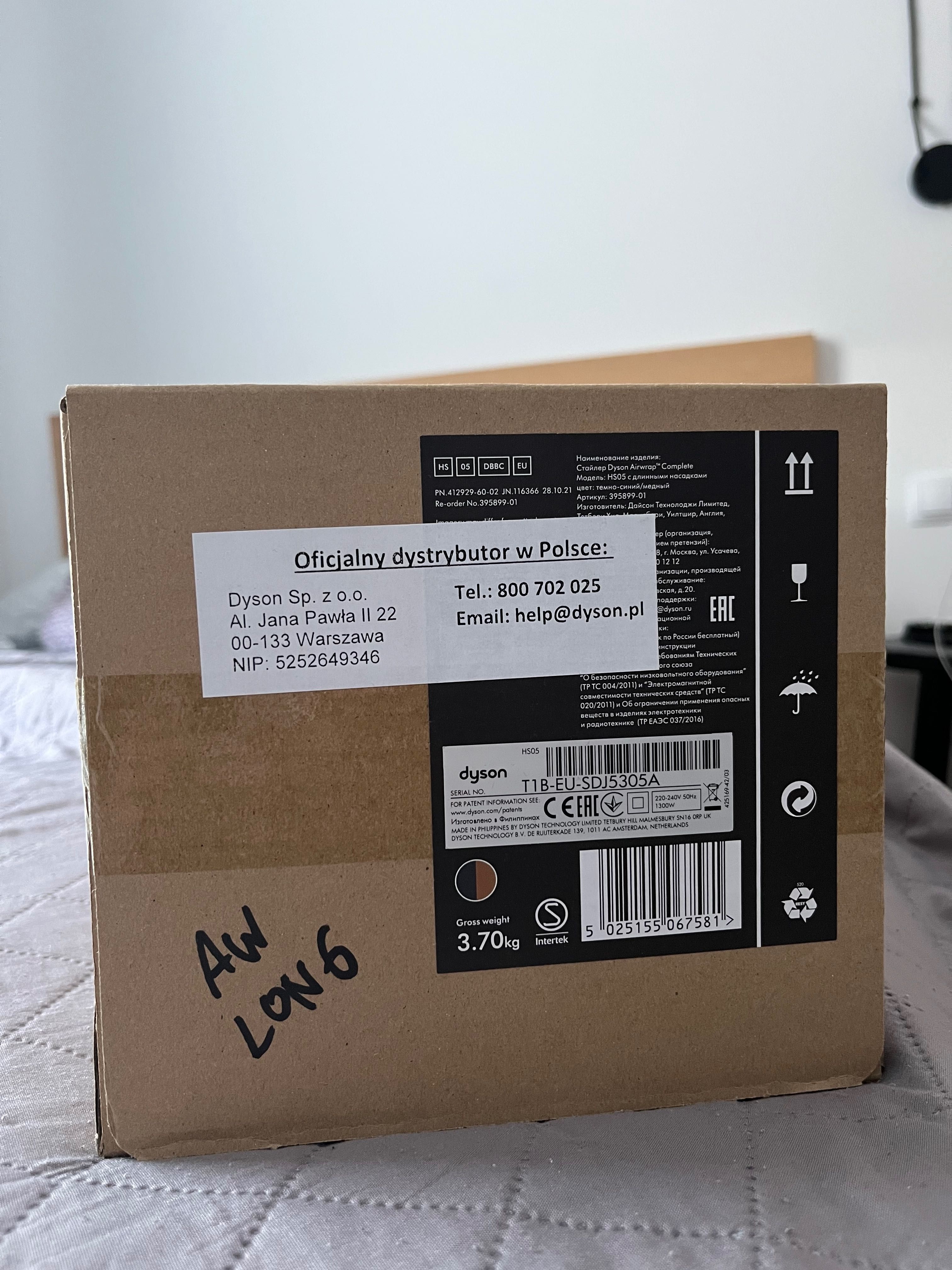 Multistyler Dyson Airwrap™ Complete Long Błękit pruski/Miedź