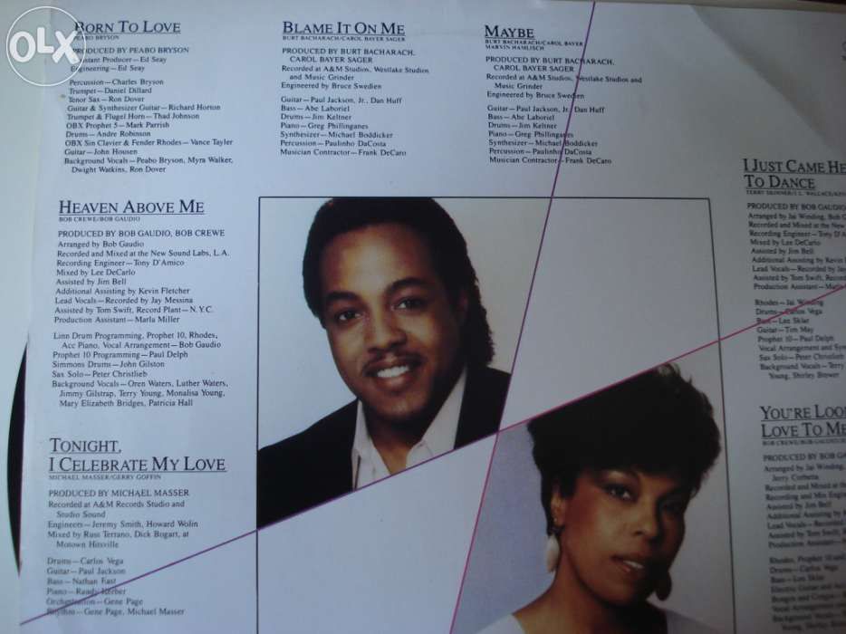 Vinil: Peabo Bryson e Roberta Flack