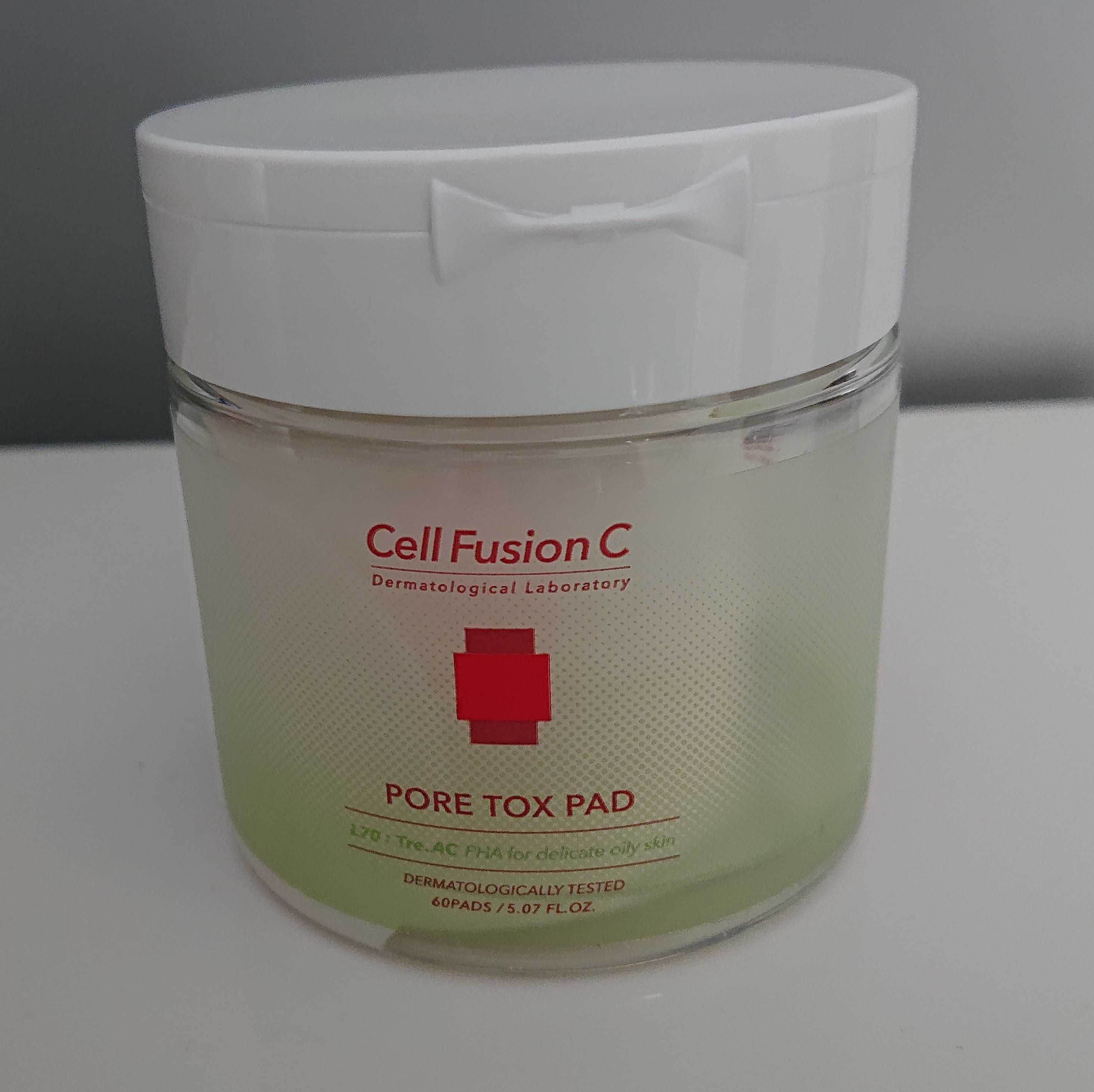 Cell Fusion C Pore Tox Pad Oczyszczające Płatki Twarzy Zwężające Pory