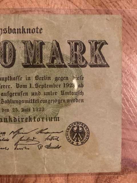 1923 Niemcy 100 000 Mark