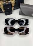 Женские очки VERSACE Polarized Медуза черные с поляризацией коричневые