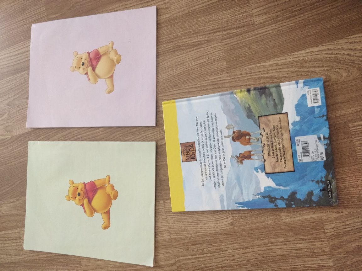 Livros Kenai e koda,Winnie the Pooh