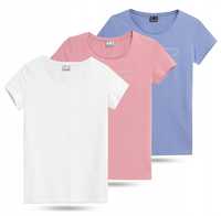 4F t-shirt damski zestaw 3sz XS-XXL