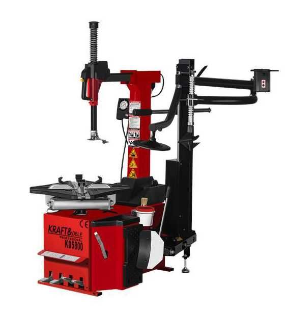 KRAFT&DELE Automat Montażownica Opon + Ramię 400v Zbijak 2500kg KD5800
