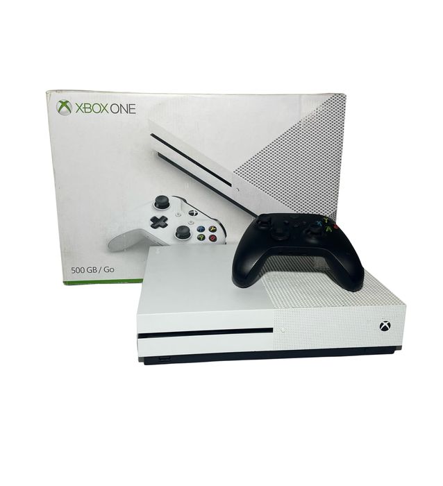 Konsola Xbox One S 500GB z padem i grą FIFA 15 – sprawna