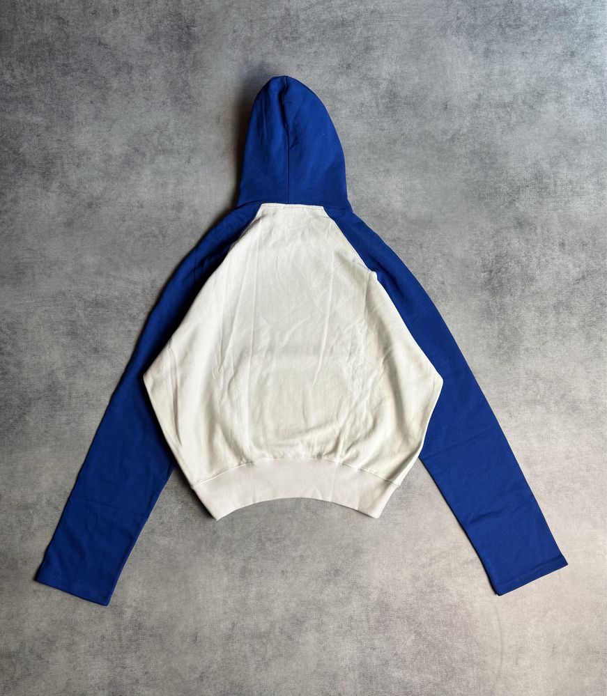 Худі Vetements х Champion Antwerpen Hoodie Blue And White.