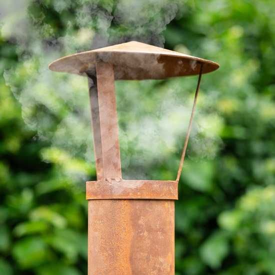 Grill Kominek ogrodowy piec do pizzy , stal Corten Blumill NL.