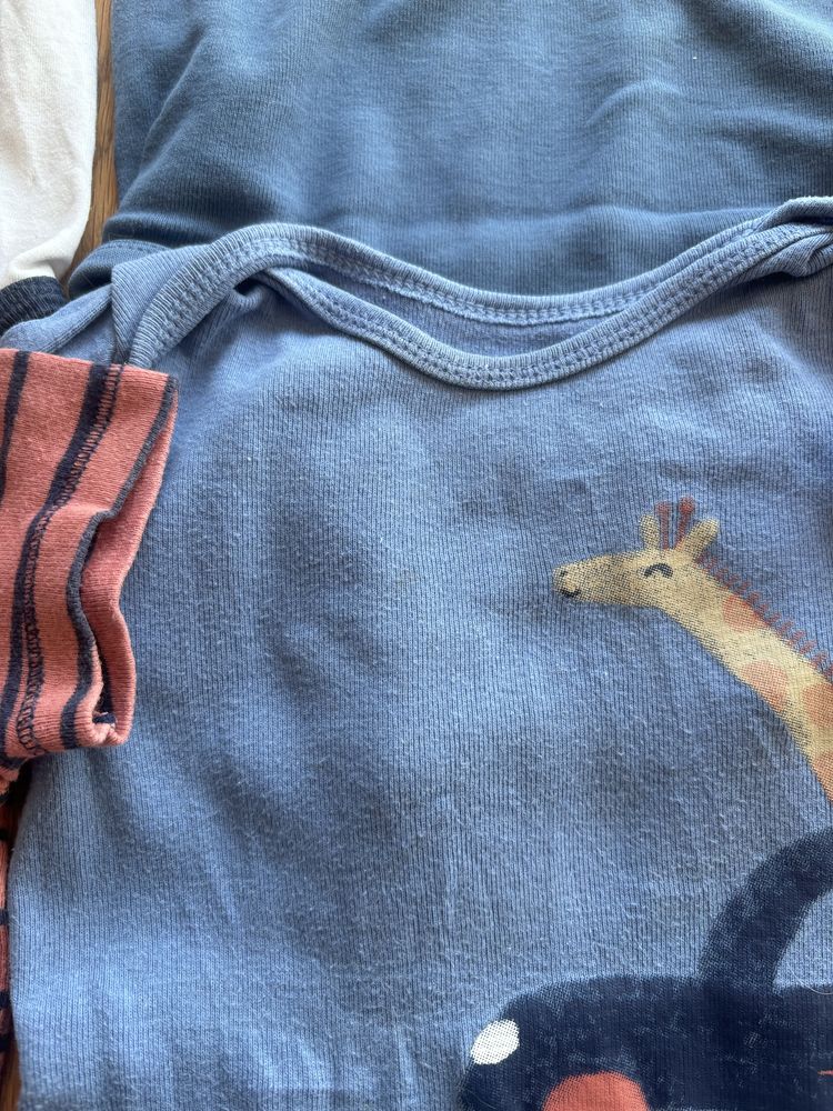 6 x body z krótkim rękawem 80 h&m carter’s