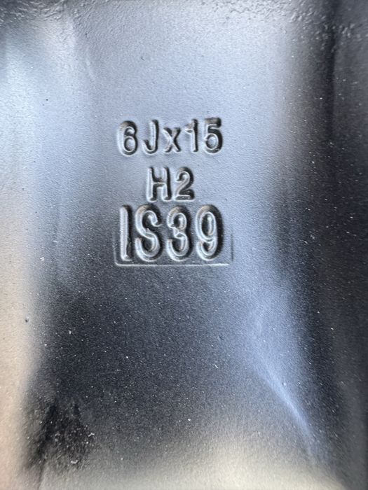 Felgi opel 6x15 ET 39 4x100 czyjniki cisnienia + kołpaki