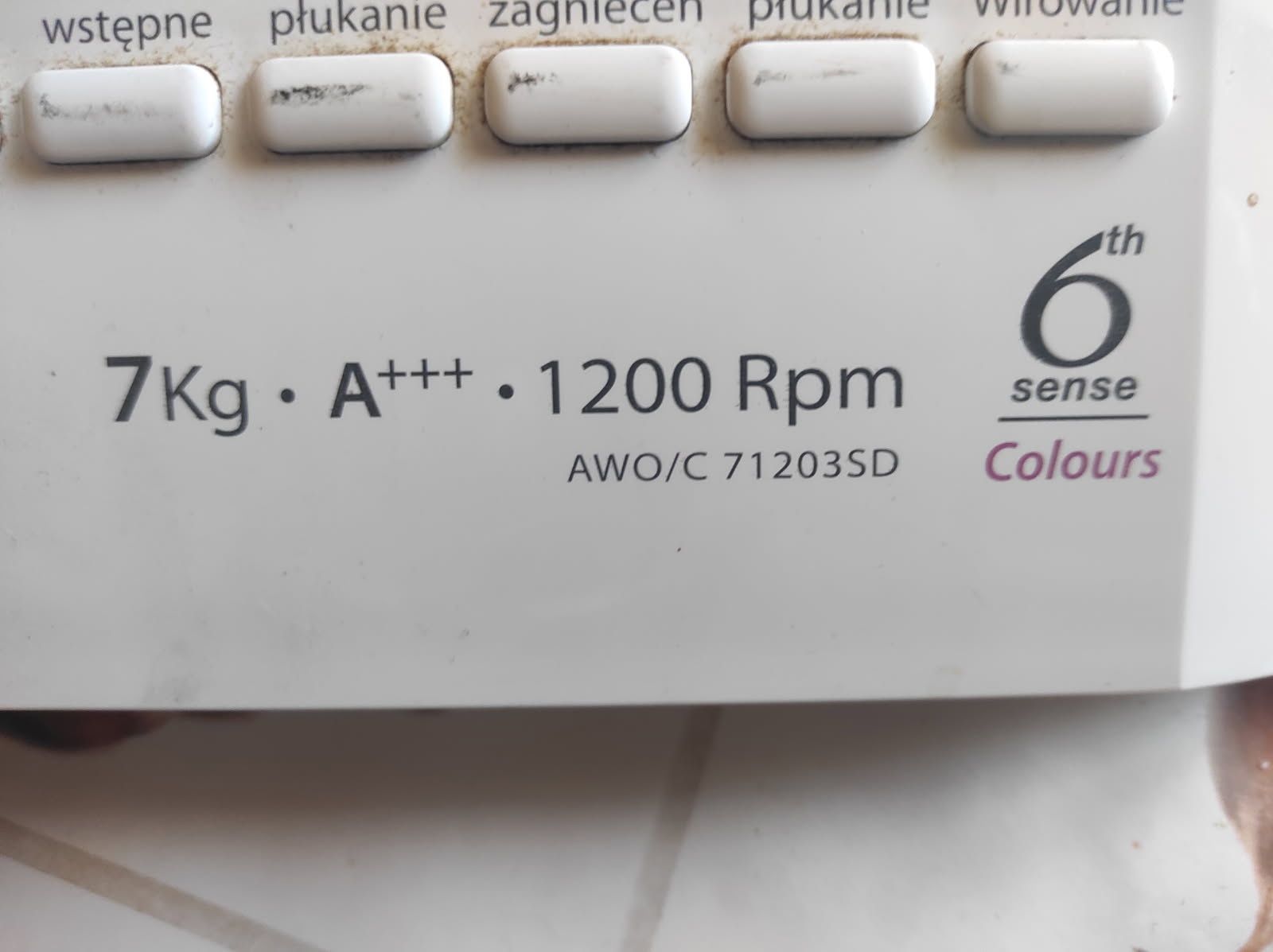 Moduł programator Whirlpool AWO/C 71203SD