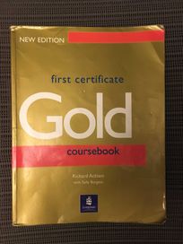 Gold First Certificate coursebook podręcznik język angielski