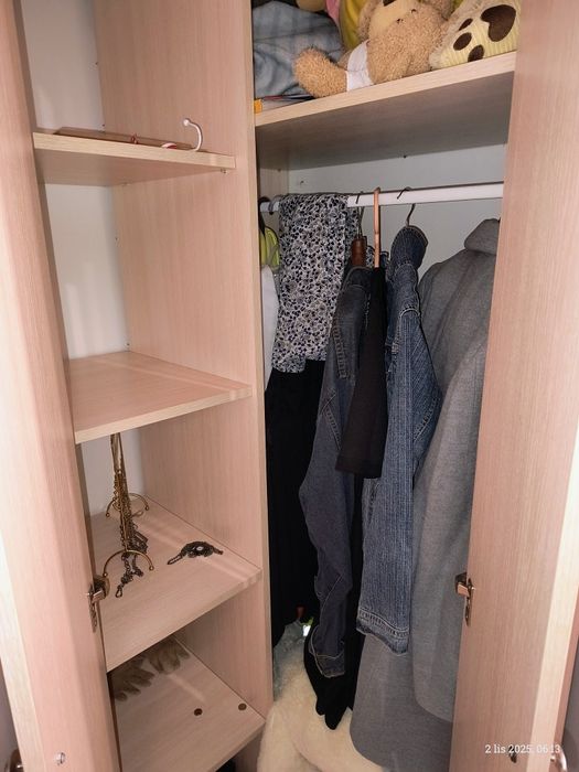 Szafa narożna - pokój