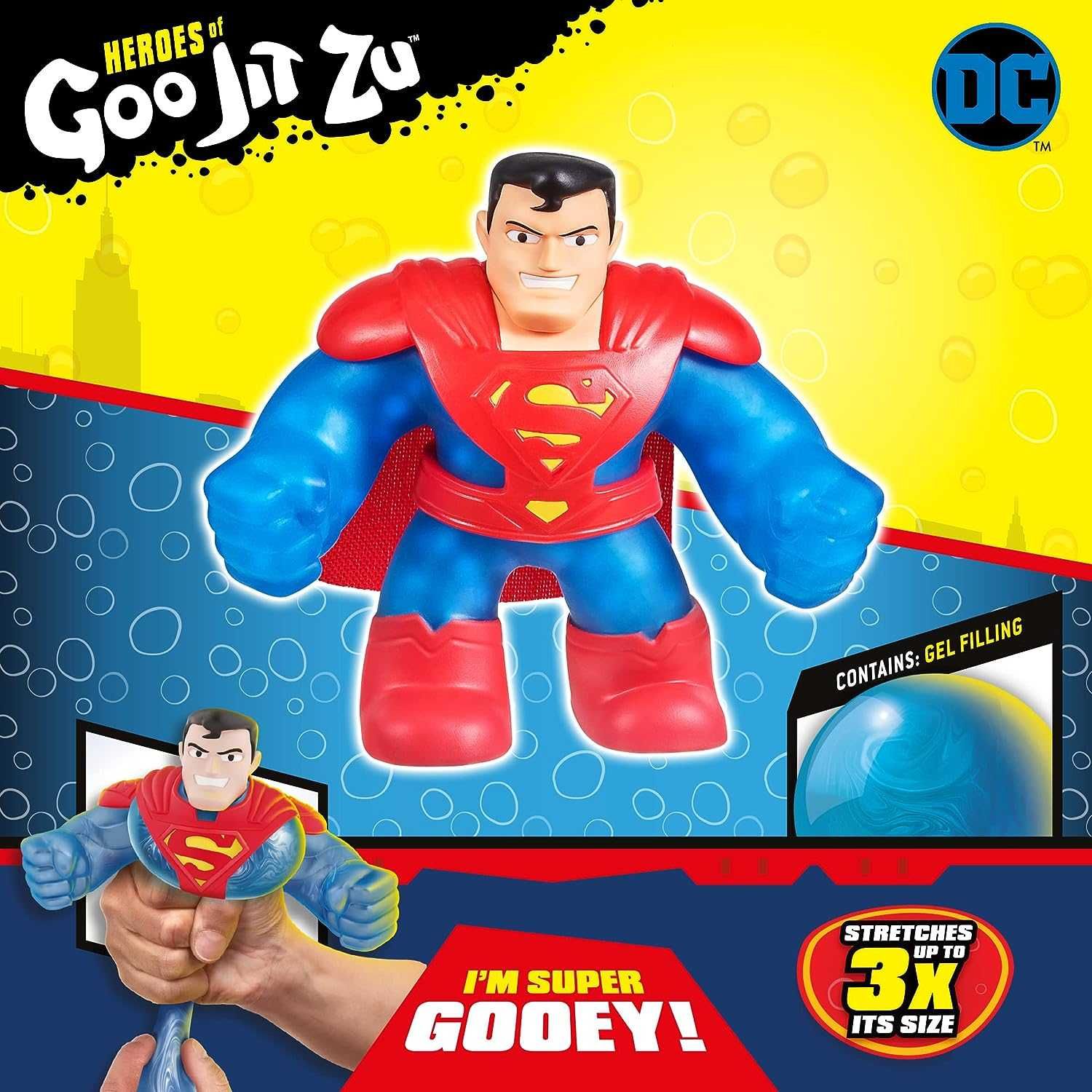 ОРИГИНАЛ! Гуджитсу Супермен , Танос , Тор , Халк Goo Jit Zu Superman