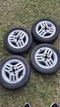 Opony 14' 2022r + alufelgi opel corsa c