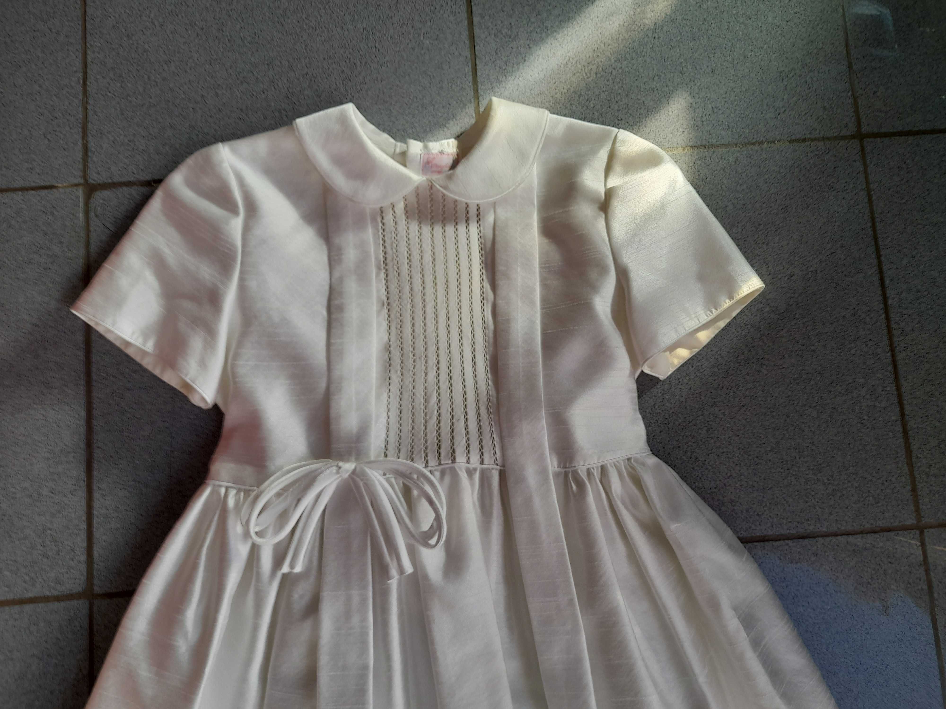 BAIXA DE PREÇO Vestido de Primeira Comunhão tamanho 8 anos