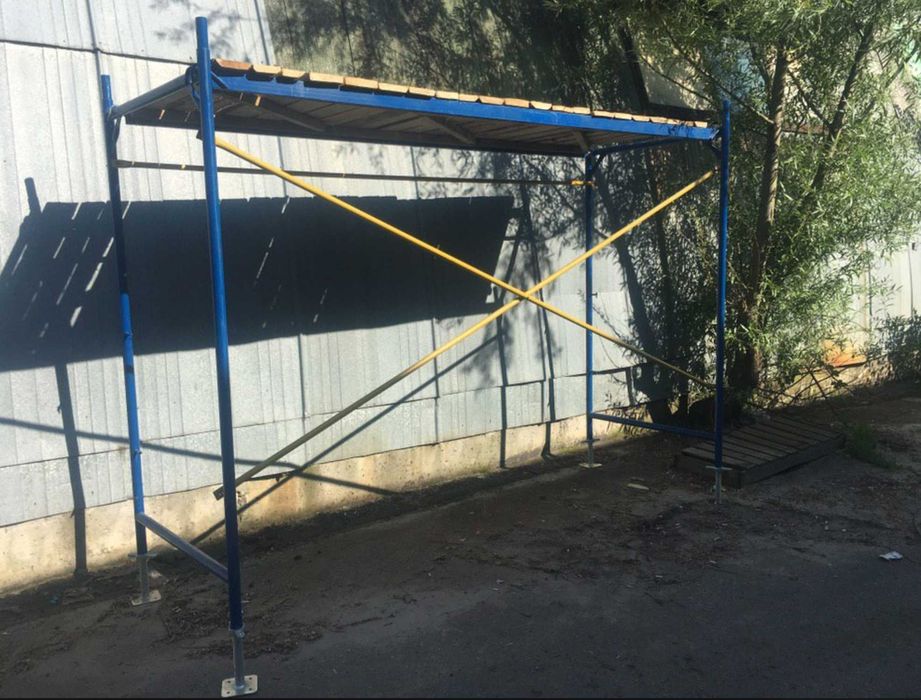 Ліса будівельні (леса) 12м2.БЕЗКОШТОВНА ДОСТАВКА!