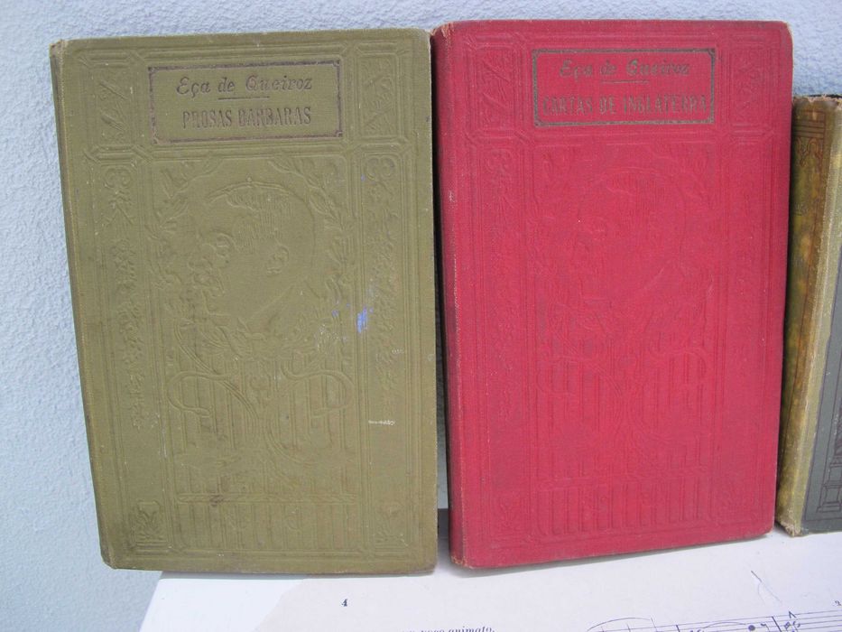 Livros Antigos - Eça de Queiroz, Victor Hugo e K.Gosta Rehn