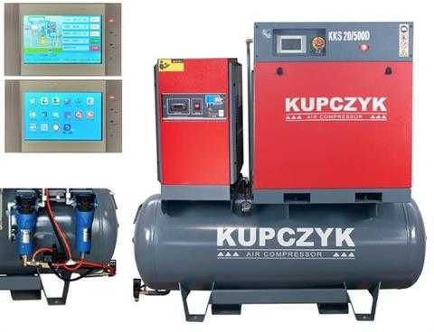 Kompresor śrubowy Kupczyk KKS 20/500 D 2150 l/min osuszacz Rzeszów