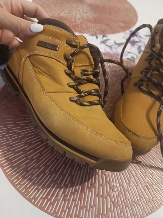 Buty  - trapery chłopięce sznurowane rozmiar 39