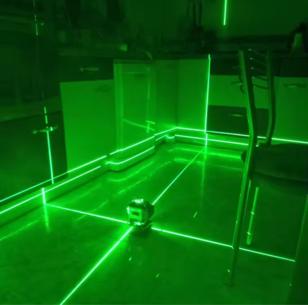 NOWY! Laser krzyżowy 360 poziomica laserowa 16 linii SAMOPOZIOMUJĄCA
