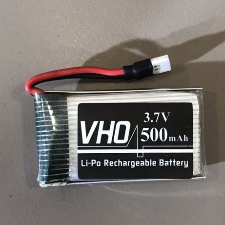 Bateria VHO Lipo 3.7V 500mAh 25C Drone - Novo
