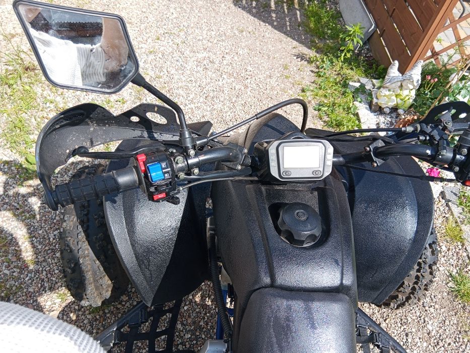Quad Shineray Spyder 250 chłodzony cieczą , amortyzatory gazowe